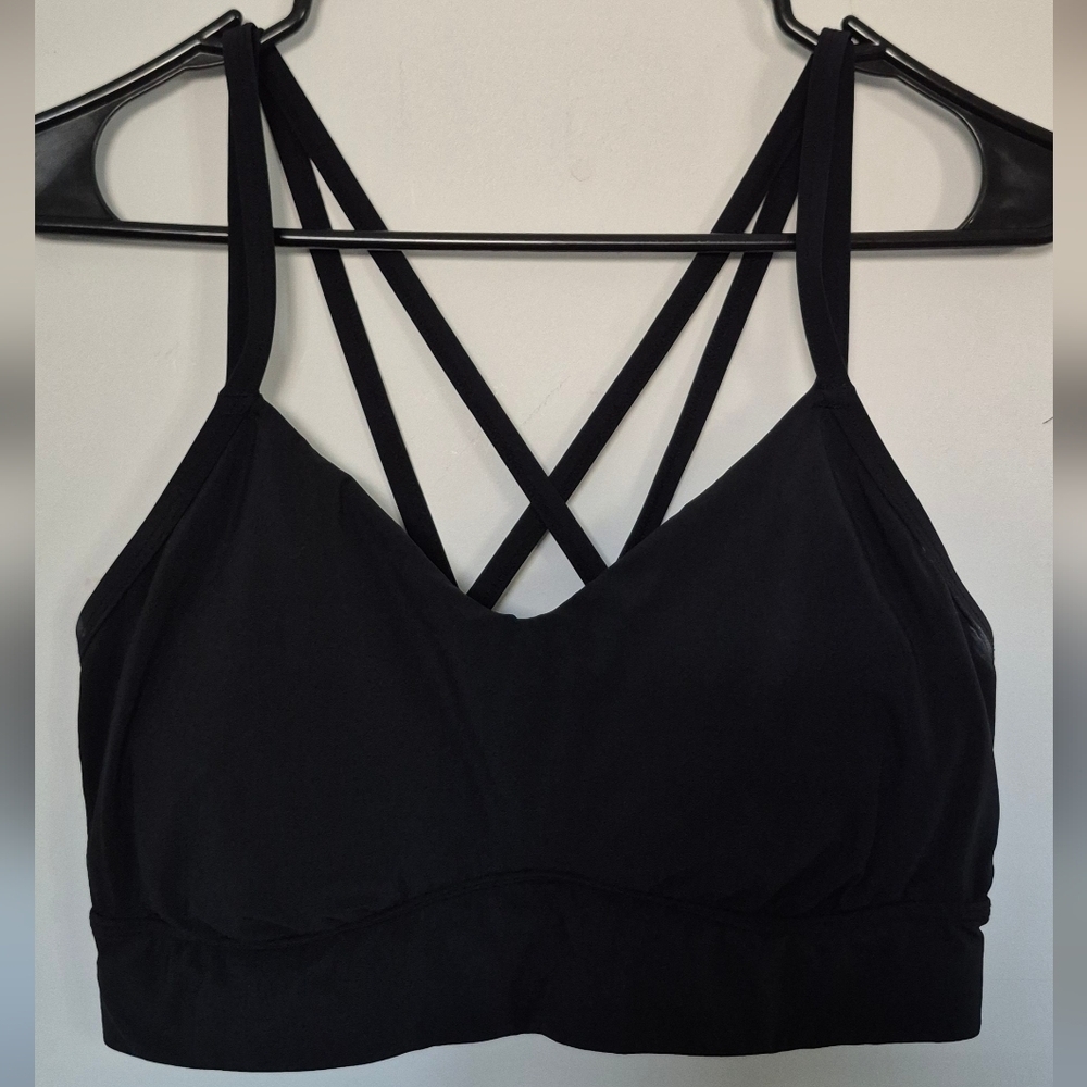 All in Motion Black Crossback Bra